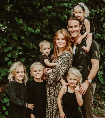 James Can Der Beek children 